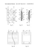 Electricity Storing/Discharging Device Having Multiple Input/Output     Electric Conductive Interface Covered By Electrode Plate Pair With     Multiple-Sided Electric Conductive Terminals With A Single Layer Means diagram and image