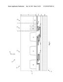 FORMATION OF BURIED COLOR FILTERS IN A BACK SIDE ILLUMINATED IMAGE SENSOR     WITH AN ONO-LIKE STRUCTURE diagram and image