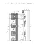 FORMATION OF BURIED COLOR FILTERS IN A BACK SIDE ILLUMINATED IMAGE SENSOR     WITH AN ONO-LIKE STRUCTURE diagram and image