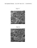 ULTRA-FINE FIBROUS CARBON FOR NON-AQUEOUS ELECTROLYTE SECONDARY BATTERY,     ULTRA-FINE FIBROUS CARBON AGGREGATE, COMPOSITE, AND ELECTRODE ACTIVE     MATERIAL LAYER diagram and image