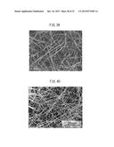 ULTRA-FINE FIBROUS CARBON FOR NON-AQUEOUS ELECTROLYTE SECONDARY BATTERY,     ULTRA-FINE FIBROUS CARBON AGGREGATE, COMPOSITE, AND ELECTRODE ACTIVE     MATERIAL LAYER diagram and image