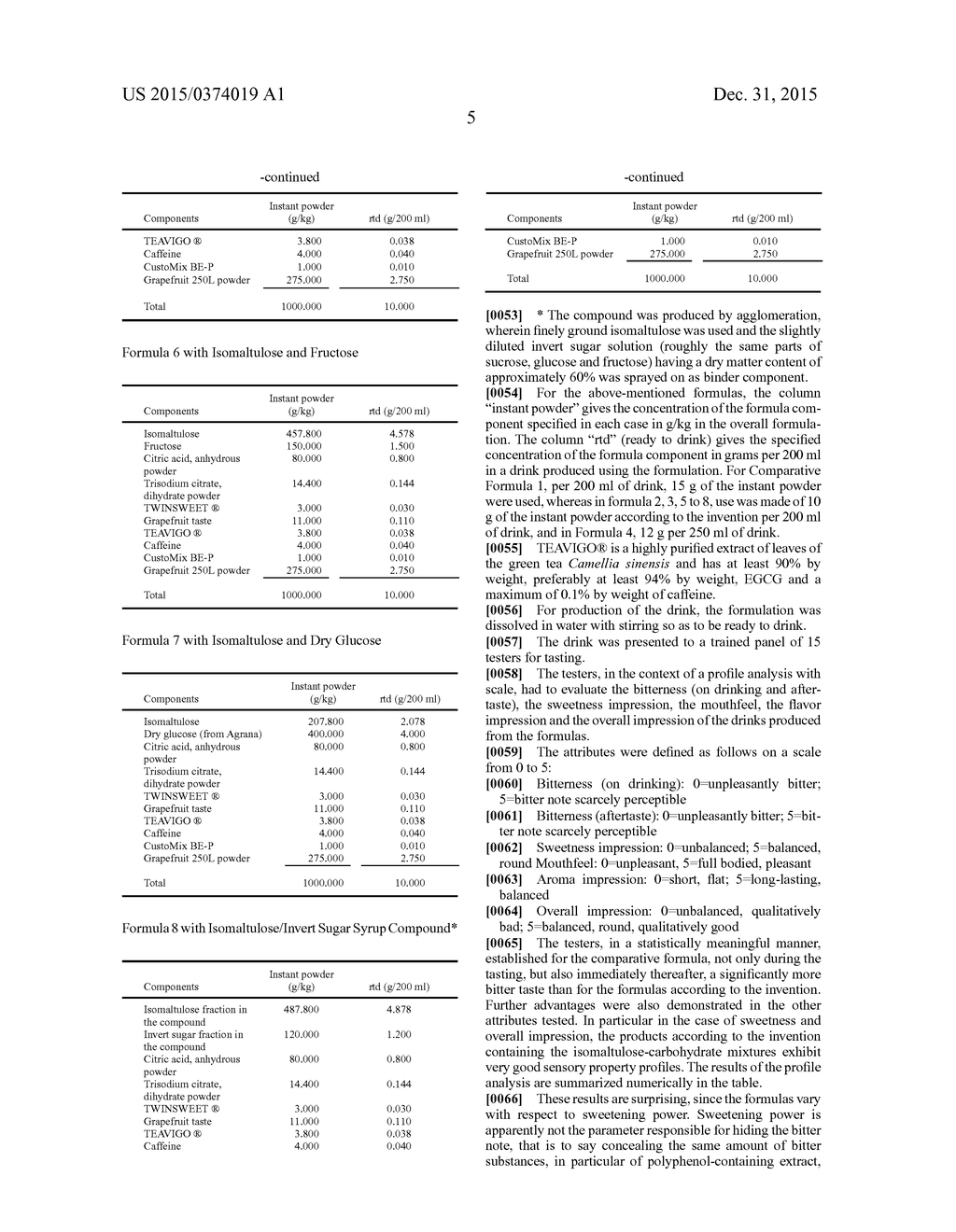 FORMULATION CONTAINING A POLYPHENOL-CONTAINING COMPOSITION AND     ISOMALTULOSE - diagram, schematic, and image 06