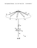 High Capacity Solar Charging Umbrella diagram and image