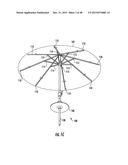 High Capacity Solar Charging Umbrella diagram and image