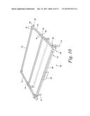 ADJUSTABLE SHELF RACK HAVING A MODULAR SHELVING SYSTEM diagram and image