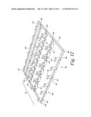 ADJUSTABLE SHELF RACK HAVING A MODULAR SHELVING SYSTEM diagram and image