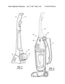 PIVOTING HANDLE FOR A SURFACE CLEANING DEVICE diagram and image