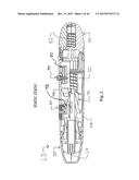 LANCING DEVICE WITH DEPTH ADJUSTMENT AND LANCET REMOVAL SYSTEM AND METHOD diagram and image