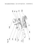 LANCING DEVICE WITH DEPTH ADJUSTMENT AND LANCET REMOVAL SYSTEM AND METHOD diagram and image