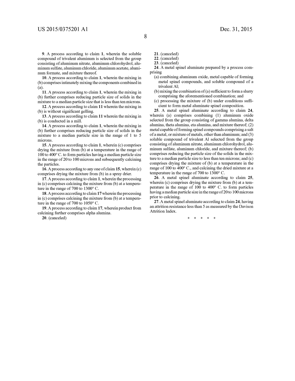 ATTRITION RESISTANT SUPPORTS FOR FISCHER-TROPSCH CATALYST AND PROCESS FOR     MAKING SAME - diagram, schematic, and image 10