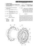 BICYCLE WHEEL HUB WITH MOLDED SPOKE HOLES diagram and image