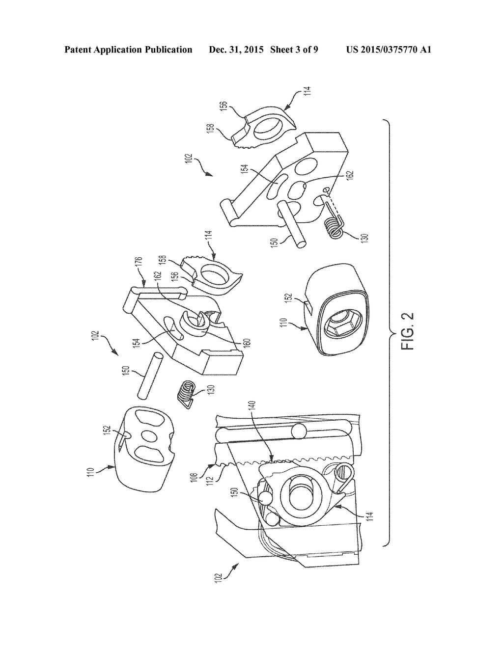 STEERING COLUMN ENERGY ABSORBING RAKE LOCK - diagram, schematic, and image 04