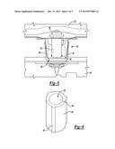 CRUSH TUBE AND SUPPORT STRUCTURE FOR A PICKUP TRUCK BED diagram and image