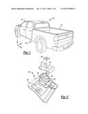 FLOOR LOAD STRUCTURE FOR VEHICLE BODY TO FRAME MOUNT diagram and image