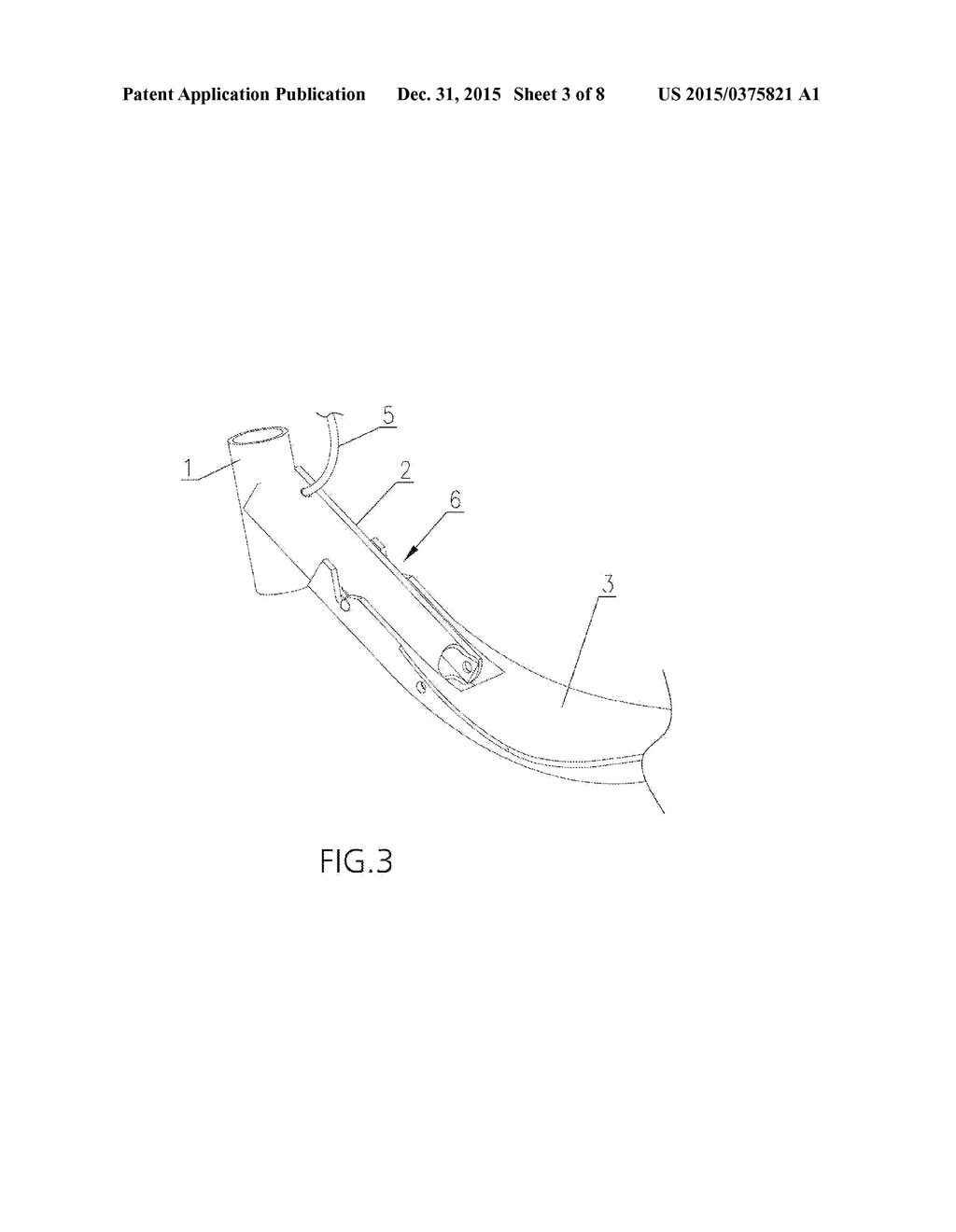 Folding kick scooter - diagram, schematic, and image 04