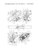 AEROPLANE EQUIPPED WITH AN INTERNAL ESCAPE HATCH HAVING A DOUBLE OPENING     CONTROLLER diagram and image