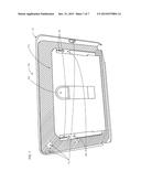 CASE FOR PORTABLE ELECTRONIC DEVICES WITH SHUTTER STAND diagram and image