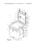 HEAVY DUTY INSULATED BEVERAGE DISPENSER AND COOLER diagram and image