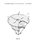 COLLAPSIBLE STRUCTURE FOR VESSEL HAVING INTERIOR SLOPING WALL diagram and image