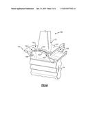 GAS TURBINE ENGINE COMPONENT WITH COMBINED MATE FACE AND PLATFORM COOLING diagram and image