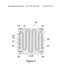 Support member with dual use rebar for geothermal above ground loop diagram and image