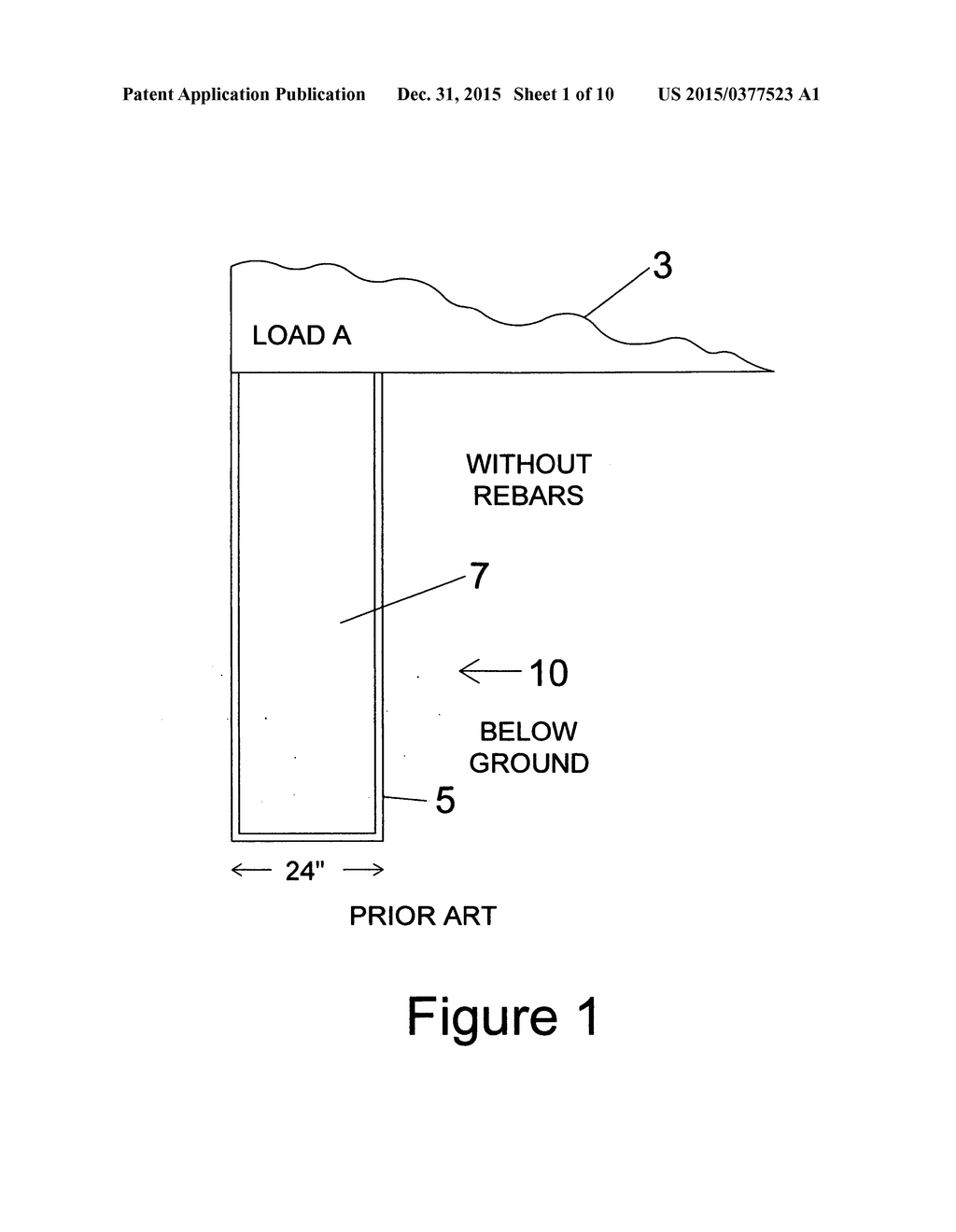 Support member with dual use rebar for geothermal underground loop - diagram, schematic, and image 02