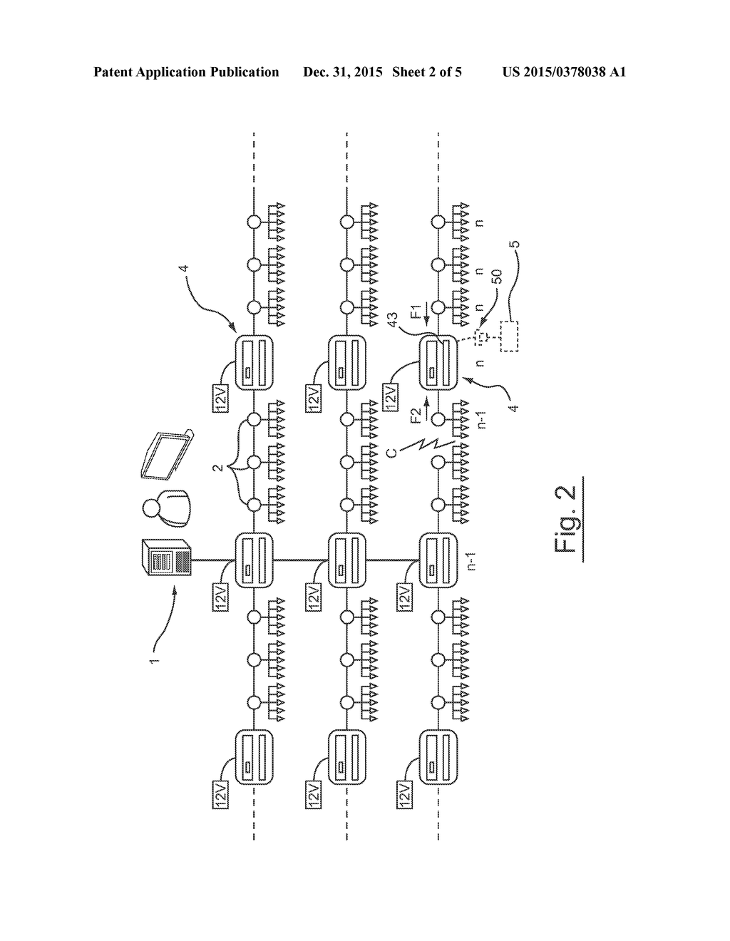 SEISMIC DATA ACQUISITION SYSTEM COMPRISING MODULES ASSOCIATED WITH UNITS     CONNECTED TO SENSORS, THE MODULES BEING AUTONOMOUS WITH RESPECT TO POWER     SUPPLY, SYNCHRONISATION AND STORAGE - diagram, schematic, and image 03