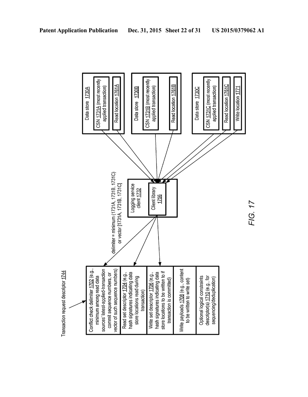 MULTI-DATABASE LOG WITH MULTI-ITEM TRANSACTION SUPPORT - diagram, schematic, and image 23