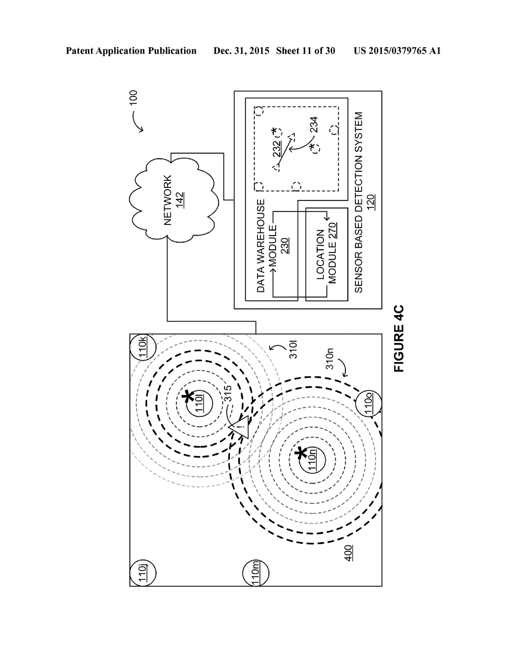 GRAPHICAL USER INTERFACE FOR PATH DETERMINATION OF A SENSOR BASED     DETECTION SYSTEM - diagram, schematic, and image 12