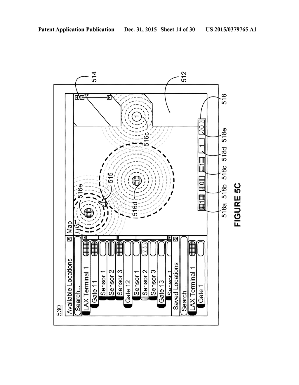 GRAPHICAL USER INTERFACE FOR PATH DETERMINATION OF A SENSOR BASED     DETECTION SYSTEM - diagram, schematic, and image 15