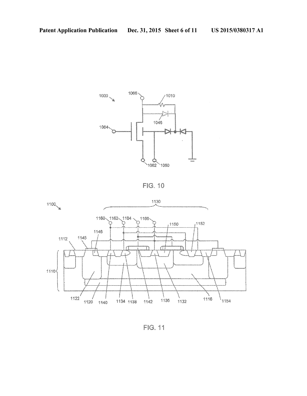 SEMICONDUCTOR DEVICE AND DRIVER CIRCUIT WITH DRAIN AND ISOLATION STRUCTURE     INTERCONNECTED THROUGH A DIODE CIRCUIT, AND METHOD OF MANUFACTURE THEREOF - diagram, schematic, and image 07