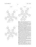 MATERIAL FOR ORGANIC ELECTROLUMINESCENCE DEVICE AND ORGANIC     ELECTROLUMINESCENCE DEVICE USING THE SAME diagram and image