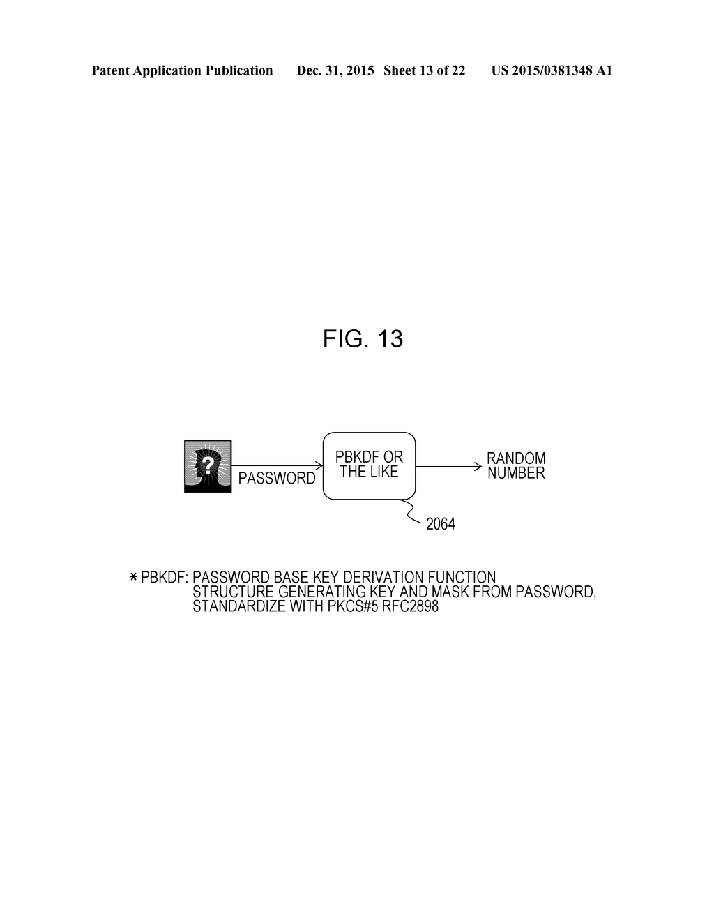 ENCRYPTION PROCESSING METHOD, ENCRYPTION PROCESSING DEVICE, AND     COMPUTER-READABLE RECORDING MEDIUM STORING PROGRAM FOR ENCRYPTION     PROCESSING - diagram, schematic, and image 14