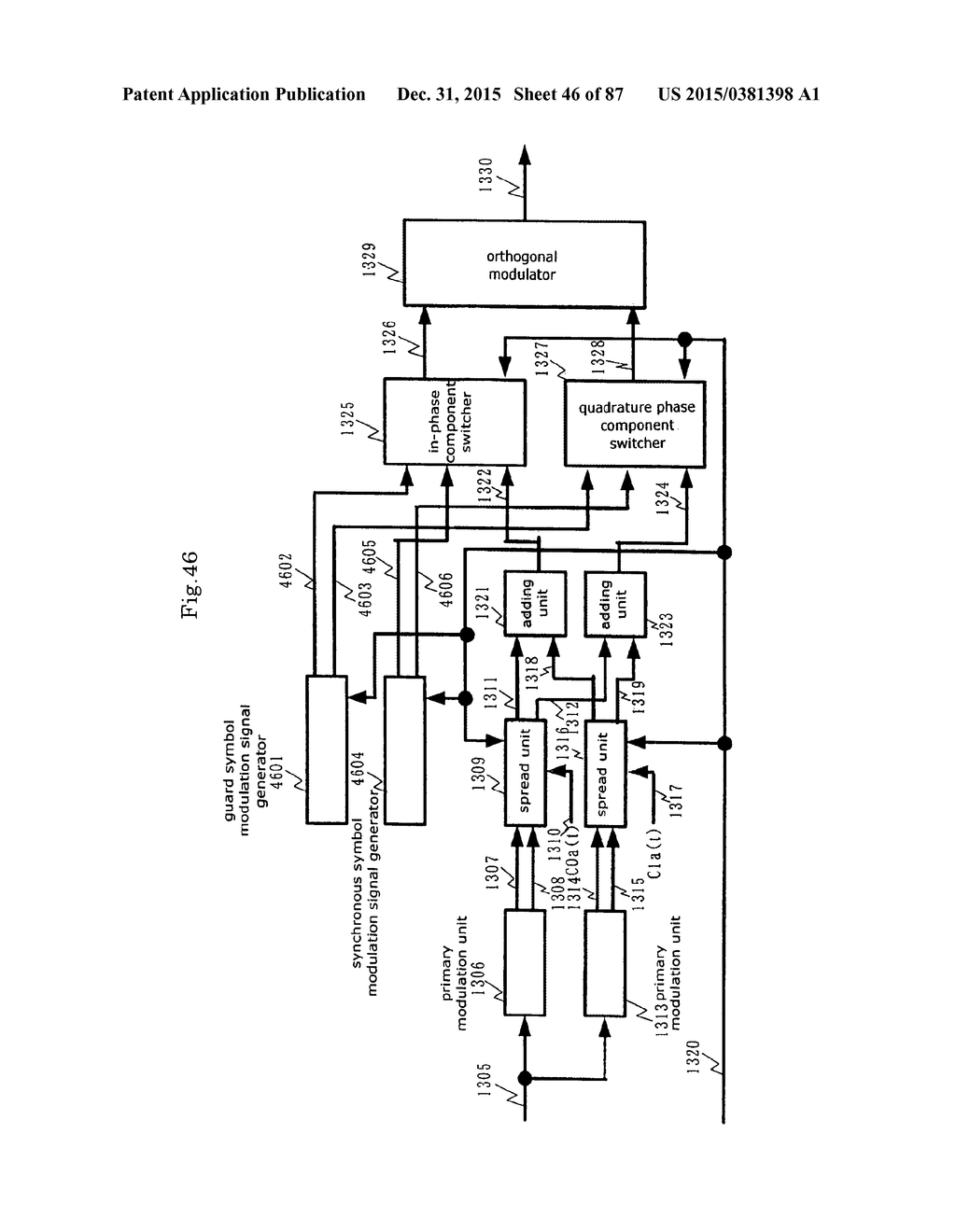 TRANSMISSION AND RECEPTION SIGNAL PROCESSOR AND METHOD - diagram, schematic, and image 47