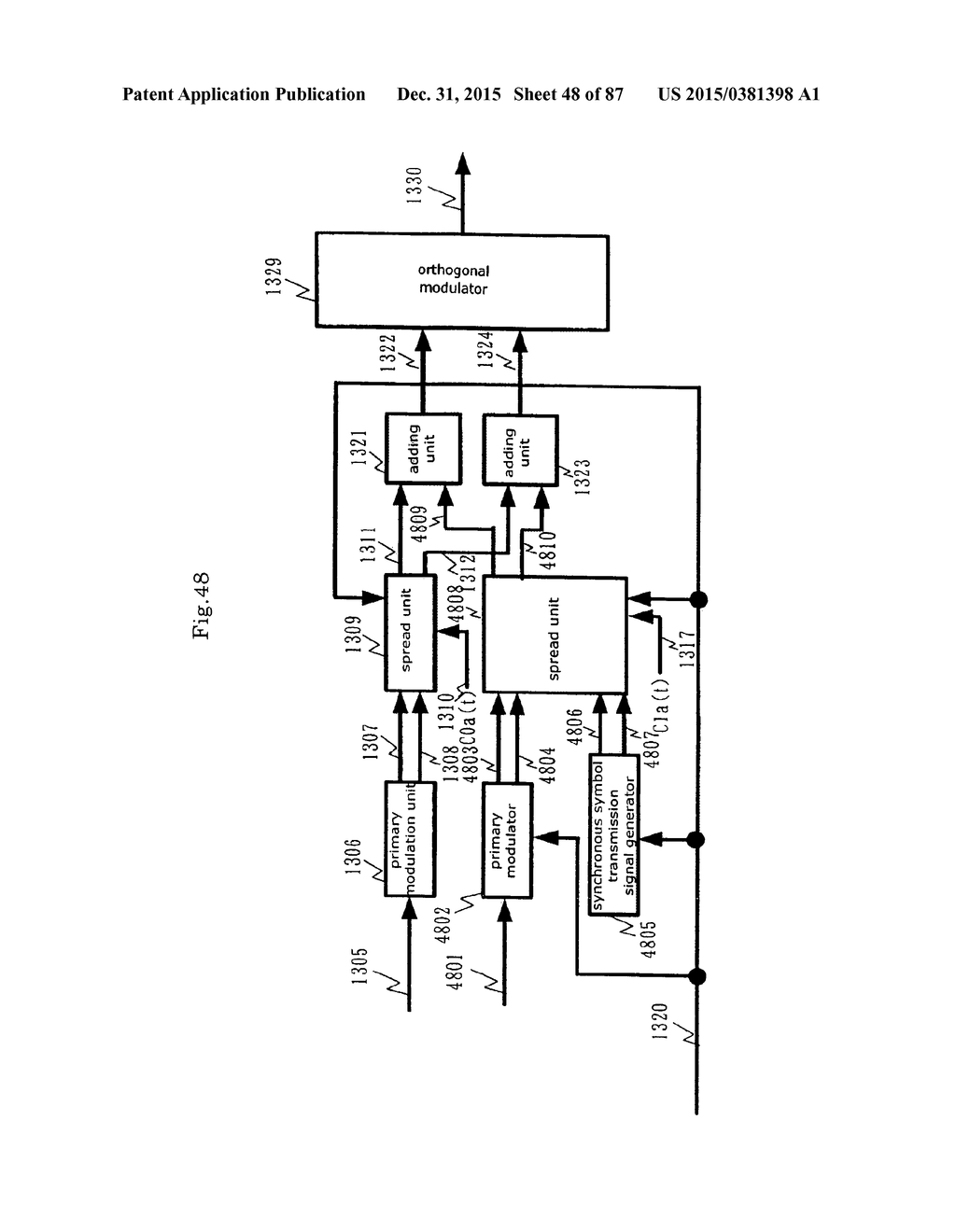 TRANSMISSION AND RECEPTION SIGNAL PROCESSOR AND METHOD - diagram, schematic, and image 49