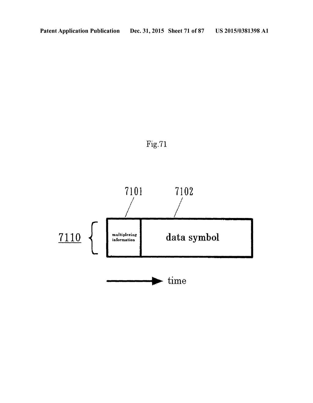 TRANSMISSION AND RECEPTION SIGNAL PROCESSOR AND METHOD - diagram, schematic, and image 72