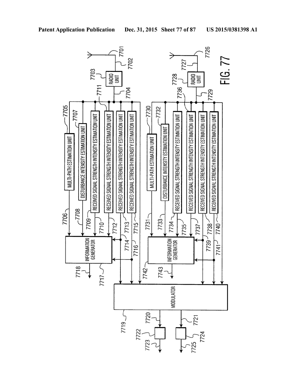 TRANSMISSION AND RECEPTION SIGNAL PROCESSOR AND METHOD - diagram, schematic, and image 78