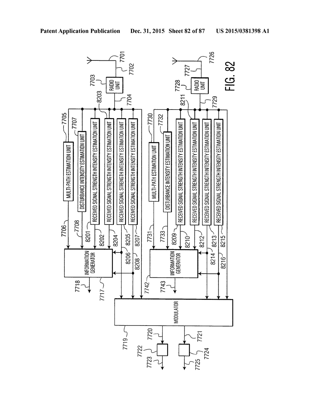 TRANSMISSION AND RECEPTION SIGNAL PROCESSOR AND METHOD - diagram, schematic, and image 83