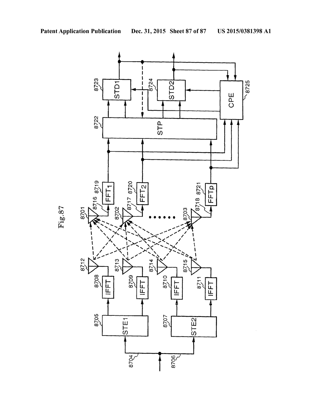 TRANSMISSION AND RECEPTION SIGNAL PROCESSOR AND METHOD - diagram, schematic, and image 88