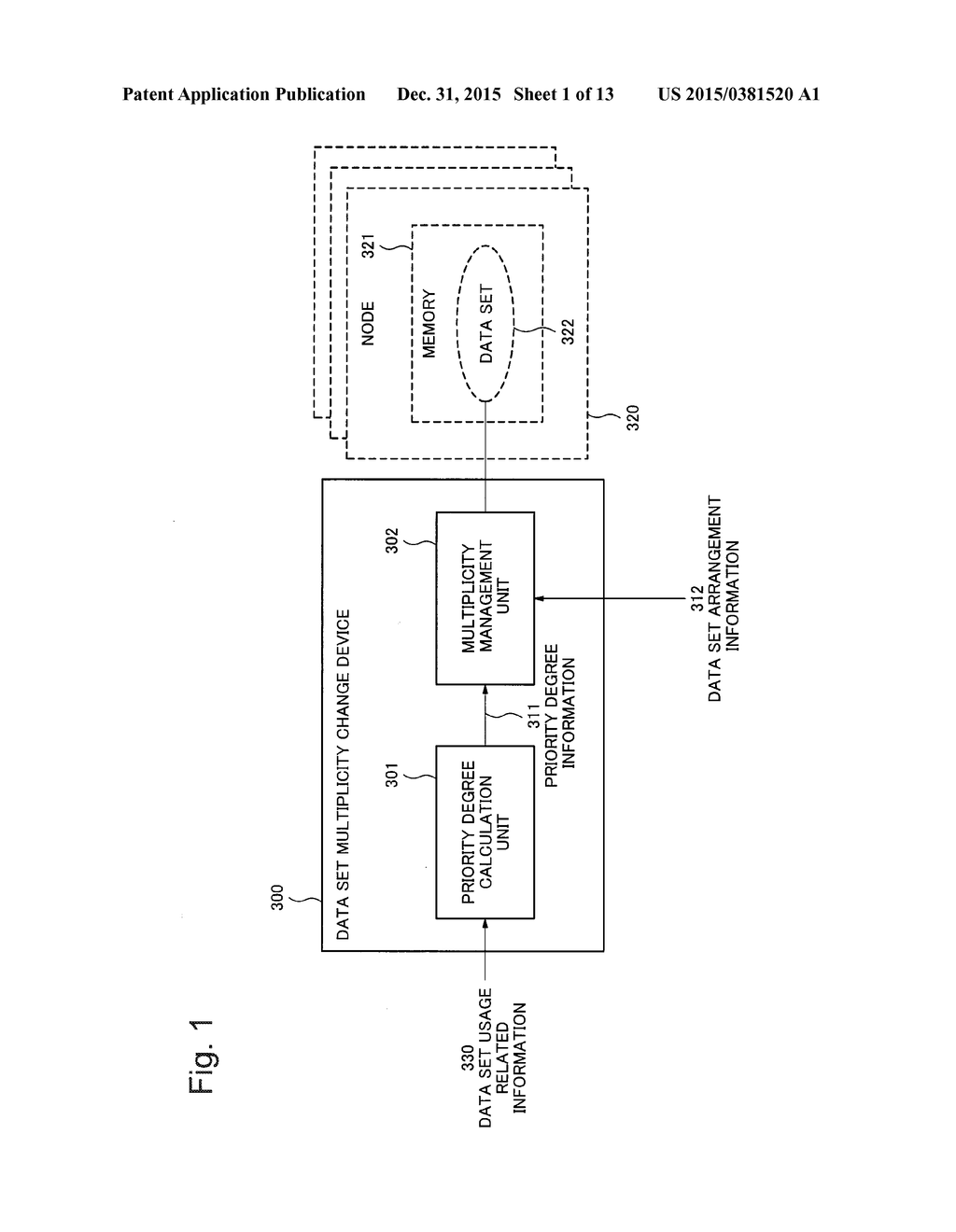 DATA SET MULTIPLICITY CHANGE DEVICE, SERVER, DATA SET MULTIPLICITY CHANGE     METHOD AND COMPUTER REDABLE MEDIUM - diagram, schematic, and image 02