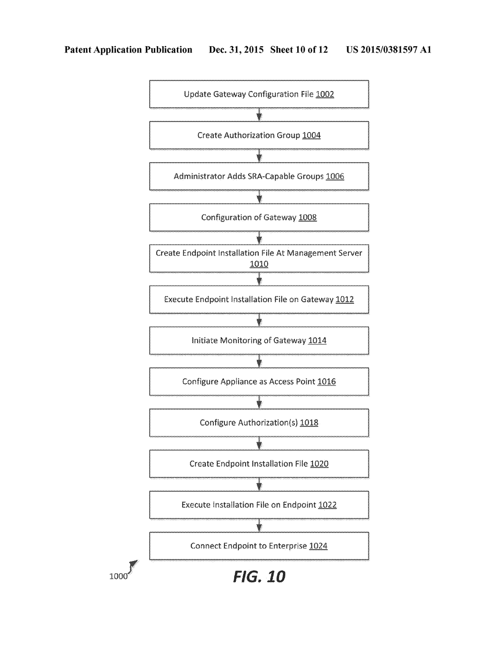 ENTERPRISE MANAGEMENT FOR SECURE NETWORK COMMUNICATIONS OVER IPSEC - diagram, schematic, and image 11