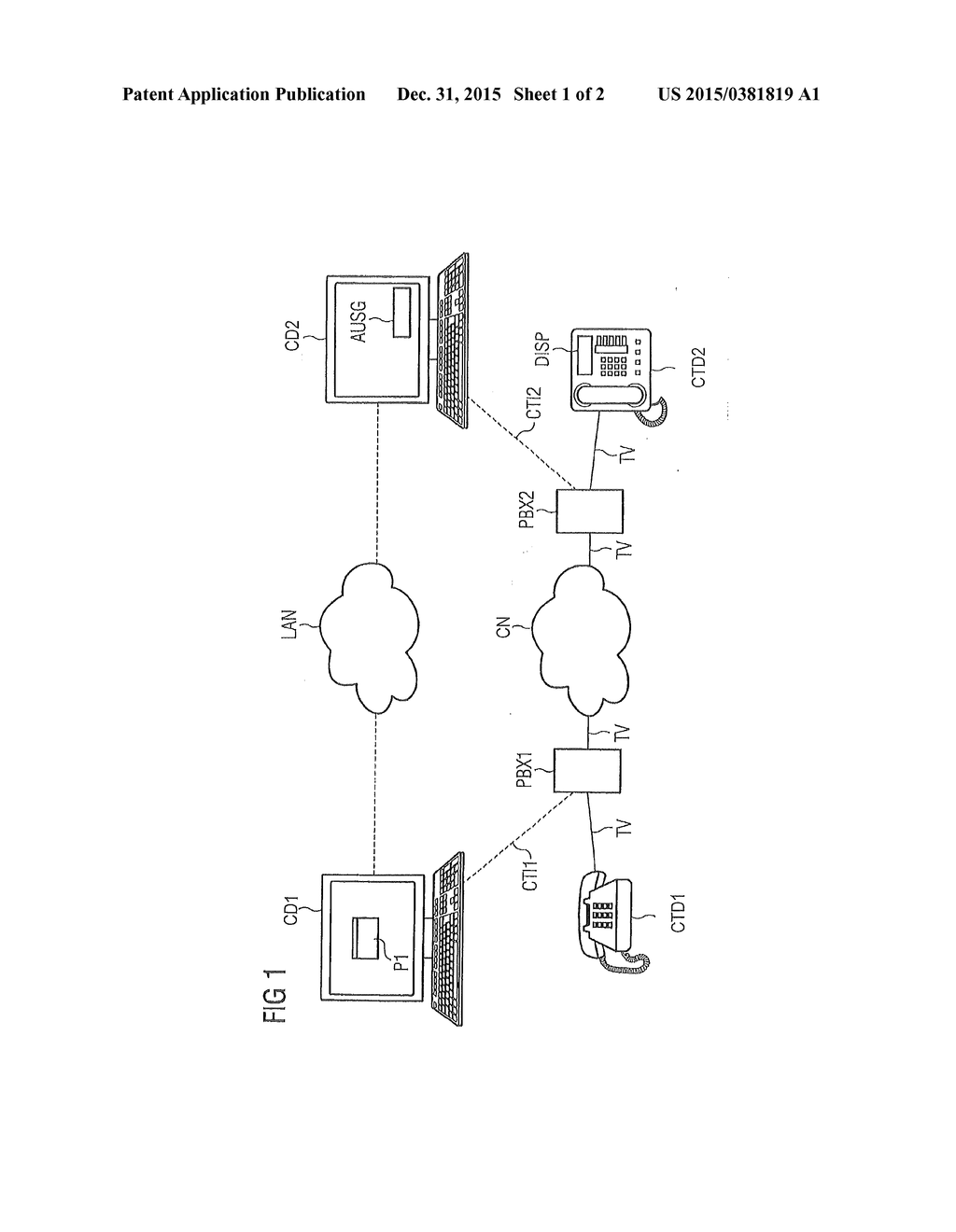 Method and Communications Arrangement for Operating a Communications     Connection - diagram, schematic, and image 02