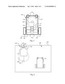 METHOD AND A ROBOTIC WORK TOOL SYSTEM WITH A CHARGING STATION AND A     BOUNDARY WIRE diagram and image