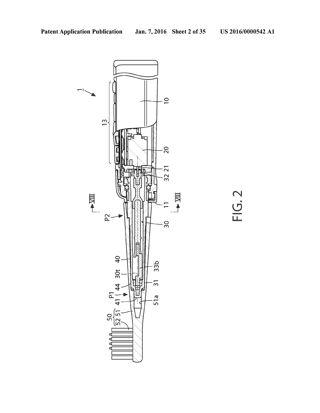 Replacement Head for An Oral Care Implement, And Oral Care Implement And     Method Of Utilizing The Same - diagram, schematic, and image 03