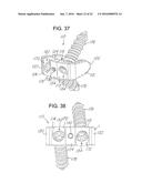 INTERVERTEBRAL FUSION DEVICE UTILIZING MULTIPLE MOBILE UNIAXIAL AND     BIDIRECTIONAL SCREW INTERFACE PLATES diagram and image