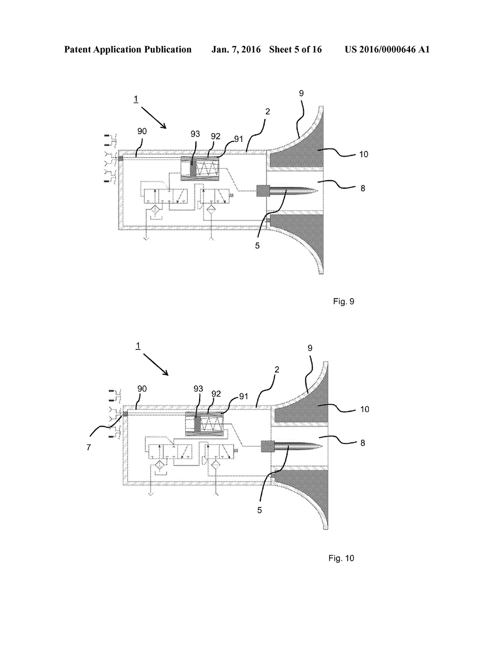 Application module for a handheld device for the repeated application of     an application element to a human skin or to an animal skin, and handheld     device - diagram, schematic, and image 06