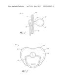 INFANT PACIFIER WITH IMPROVED RETENTION diagram and image