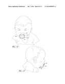 INFANT PACIFIER WITH IMPROVED RETENTION diagram and image