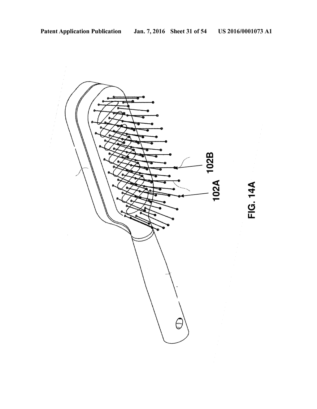 APPARATUS AND METHOD FOR STIMULATING HAIR GROWTH AND/OR PREVENTING HAIR     LOSS - diagram, schematic, and image 32