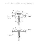 FIREFIGHTING INSTALLATION INCLUDING A NETWORK OF VACUUM SPRINKLERS WHICH     CAN BE TRIPPED BY AN ACTUATOR COMPRISING A PISTON AND BEING CONTROLLED BY     A MASTER ACTUATOR diagram and image